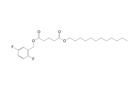 Glutaric acid, 2,5-difluorobenzyl dodecyl ester