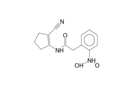 N-(2-cyano-1-cyclopentenyl)-2-(2-nitrophenyl)acetamide