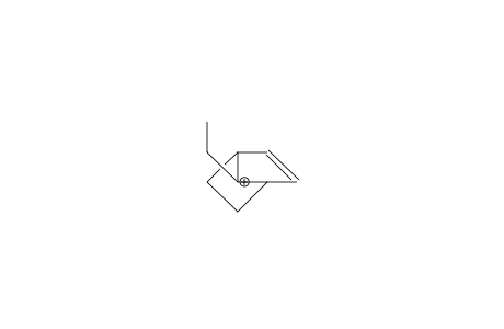 7-Ethyl-bicyclo(2.2.1)hept-2-enyl-7 cation