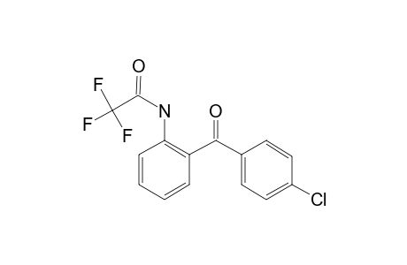 2-Amino-4'-chlorobenzophenone, N-trifluoroacetyl-