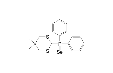 5,5-DIMETHYL-2-[DIPHENYL-(SELENOPHOSPHINOYL)]-1,3-DITHIANE