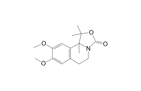 oxazolo[4,3-a]isoquinolin-3-one, 1,5,6,10b-tetrahydro-8,9-dimethoxy-1,1,10b-trimethyl-