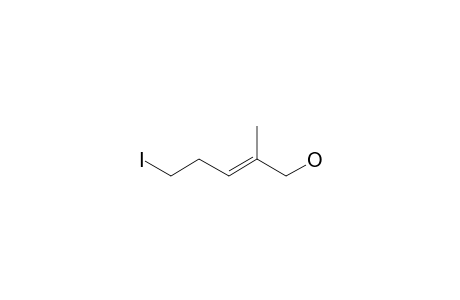 (E)-5-Iodo-2-methylpent-2-en-1-ol