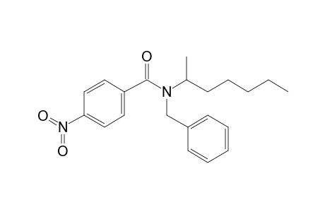 Benzamide, 4-nitro-N-benzyl-N-(hept-2-yl)-