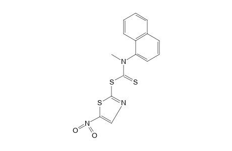 N-methyldithio-1-naphthalenecarbamic acid, 5-nitro-2-thiazolyl ester