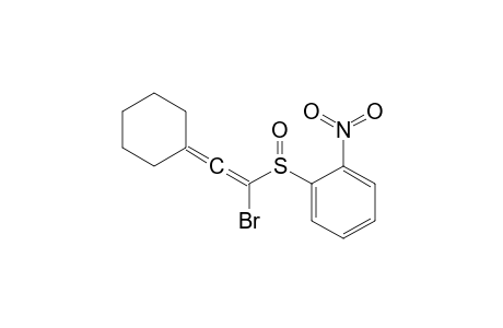 1-(1-bromanyl-2-cyclohexylidene-ethenyl)sulfinyl-2-nitro-benzene