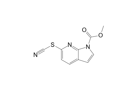 1-Methoxycarbonyl-6-thiocyanato-1H-pyrrolo[2,3-b]pyridine