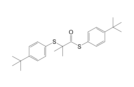 PROPIONIC ACID, 2-//P-TERT-BUTYL- PHENYL/THIO/-2-METHYLTHIO-, S-P-TERT- BUTYLPHENYL ESTER