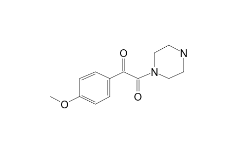 1-(4-Methoxyphenyl)-2-(piperazin-1-yl)ethane-1,2-dione