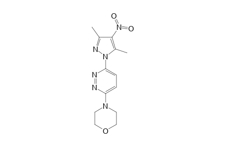 3-(3,5-dimethyl-4-nitropyrazol-1-yl) -6-morpholinopyridazine