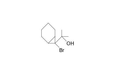 2-[7-exo-Bromo-bicyclo(4.1.0)hept-7-endo-yl]-2-propanol