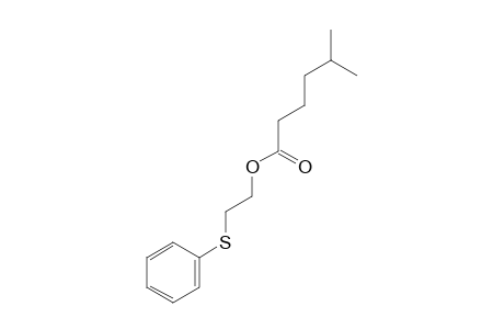 2-(Phenylthio)ethyl 5-methylhexanoate