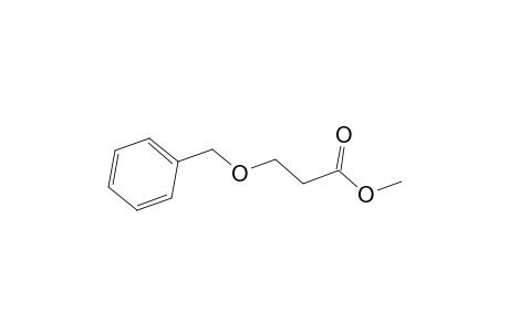 Propanoic acid, 3-(phenylmethoxy)-, methyl ester