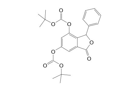 Carbonic acid 7-tert-butoxycarbonyloxy-3-oxo-1-phenyl-1,3-dihydroisobenzofuran-5-yl ester tert-butyl ester