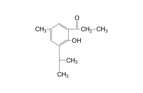 2'-hydroxy-3'-isopropyl-5'-methylpropiophenone