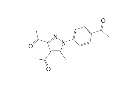 3,4-Diacetyl-1-(4-acetylphenyl)-5-methyl-1H-pyrazole