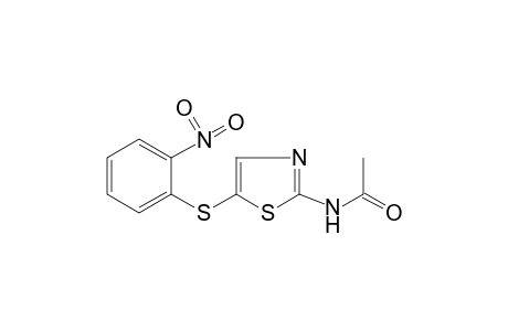 2-acetamido-5-[(o-nitrophenyl)thio]thiazole