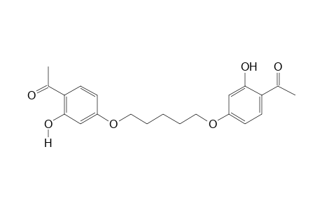 4'.4'''-(pentamethylenedioxy)bis[2'-hydroxyacetophenone]