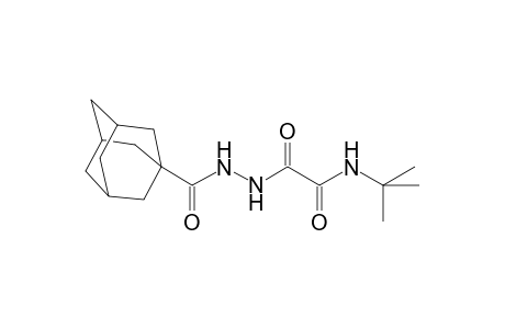 2-[2-(1-adamantylcarbonyl)hydrazino]-N-(tert-butyl)-2-oxoacetamide