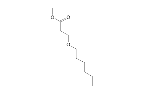 3-(hexyloxy)propionic acid, methyl ester