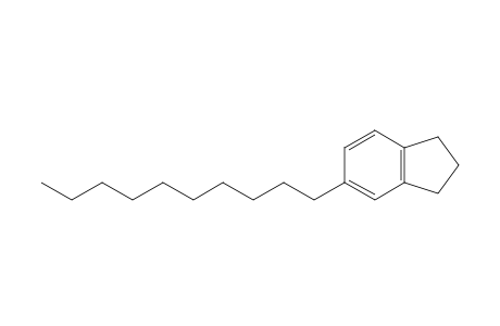 5-N-decyl-2,3-dihydroindene