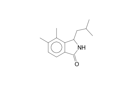 1H-Isoindol-1-one, 2,3-dihydro-4,5-dimethyl-3-(2-methylpropyl)-