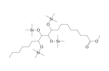 Octadecanoic acid, 9,10,11,12-tetrakis[(trimethylsilyl)oxy]-, methyl ester