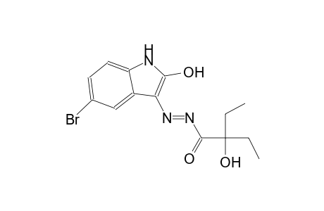 1H-indol-2-ol, 5-bromo-3-[(E)-(2-ethyl-2-hydroxy-1-oxobutyl)azo]-