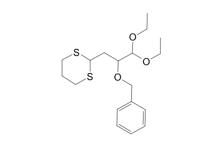 2-[2-(Benzyloxy)-3,3-diethoxypropyl]-1,3-dithiane