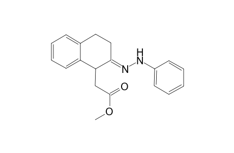 1,2,3,4-Tetrahydronaphthalene-2-phenylhydrazone-1-acetic acid, methyl ester