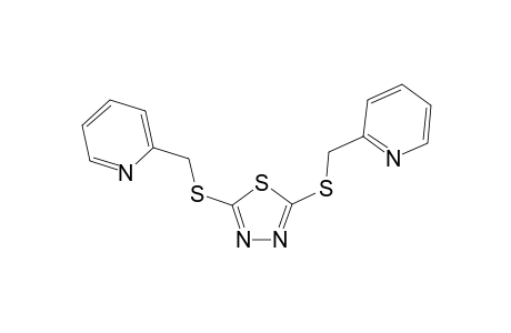 2,5-bis(2-pyridinylmethylthio)-1,3,4-thiadiazole