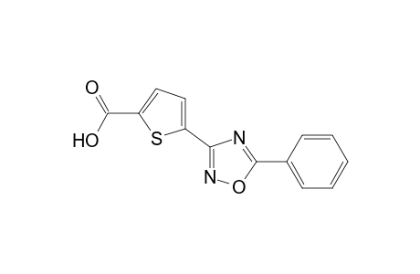 5-(5-Phenyl-1,2,4-oxadiazol-3-yl)-2-thiophenecarboxylic Acid