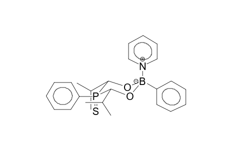 4,6-DIISOPROPYL-2,5-DIPHENYL-5-THIONO-1,3,2,5-DIOXABORAPHOSPHORINANE-PYRIDINE COMPLEX (ISOMER 1)