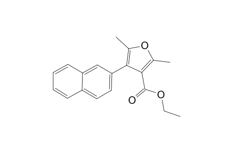 2,5-Dimethyl-4-(2-naphthyl)furan-3-carboxylic acid ethyl ester