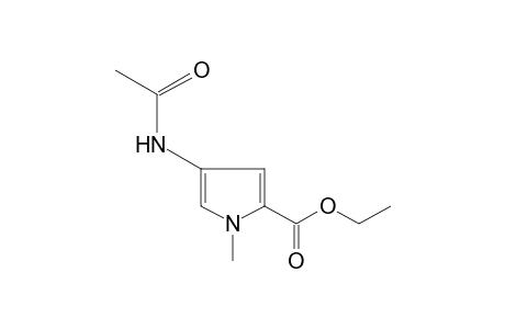 4-acetamido-1-methylpyrrole-2-carboxylic acid, ethyl ester