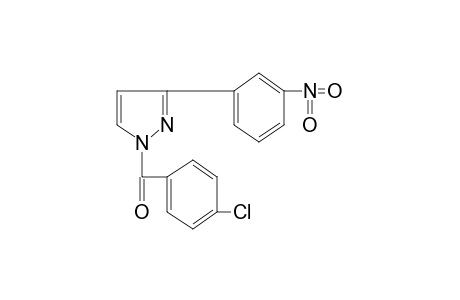 1-(p-chlorobenzoyl)-3-(m-nitrophenyl)pyrazole