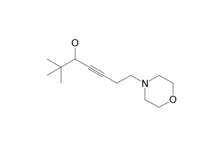 2,2-Dimethyl-7-morpholino-4-heptyn-3-ol