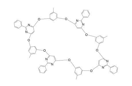 4,6,16,18,28,30,40,42-OCTAAZA-11,23,35,47-TETRAMETHYL-5,17,29,41-TETRAPHENYL-2,8,14,20,26,32,38,44-OCTAOXACALIX-[8]-ARENE