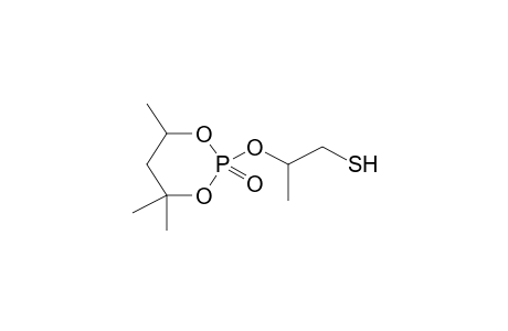 2-(3-MERCAPTOPROP-2-OXY)-2-OXO-4,4,6-TRIMETHYL-1,3,2-DIOXAPHOSPHORINANE