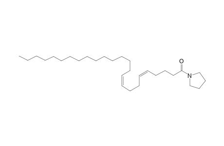 5,9-Pentacosadienoic acid, pyrrolidide