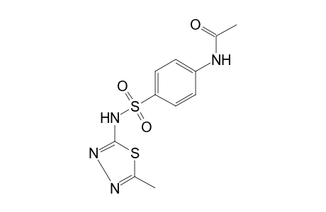 4'-[(5-methyl-1,3,4-thiadiazol-2-yl)sulfamoyl]acetanilide