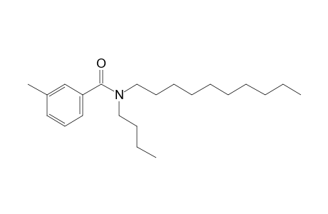 Benzamide, 3-methyl-N-butyl-N-decyl-