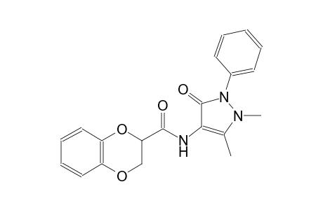 1,4-benzodioxin-2-carboxamide, N-(2,3-dihydro-1,5-dimethyl-3-oxo-2-phenyl-1H-pyrazol-4-yl)-2,3-dihydro-