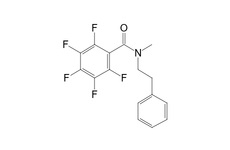 Benzamide, pentafluoro-N-(2-phenylethyl)-N-methyl-