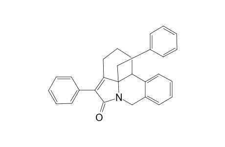 11C-BENZYL-4-PHENYL-1,2,3,7,11B,11C-HEXAHYDROPYRROLO-(3,2,1-DE)-PHENANTHRIDIN-5-ONE