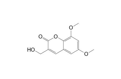 3-HYDROXYMETHYL-6,8-DIMETHOXY-COUMARIN