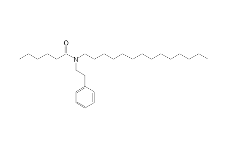 Hexanamide, N-(2-phenylethyl)-N-tetradecyl-