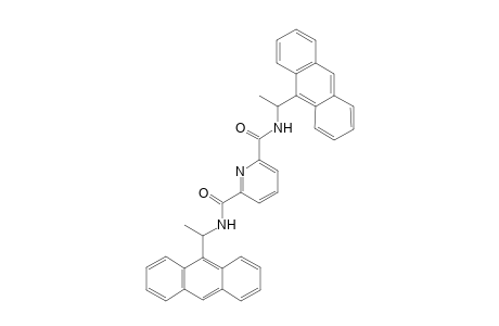 Pyridin-2,6-dicarbonsaeure-bis-[(+)-1-(9-anthryl)ethylamid]