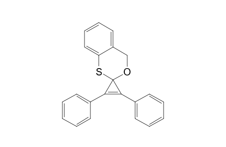 2',3'-diphenylspiro[4H-3,1-benzoxathiin-2,1'[2]cyclopropene]