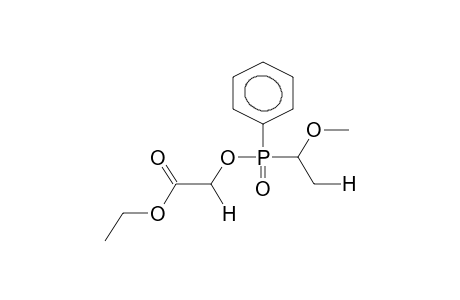 ETHOXYCARBONYLMETHYL 1-METHOXYETHYL(PHENYL)PHOSPHINATE